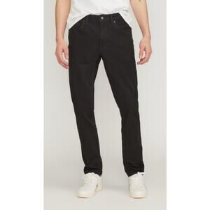 NWT Everlane Uniform The Slim 4-Way Stretch Organic Jean in Black